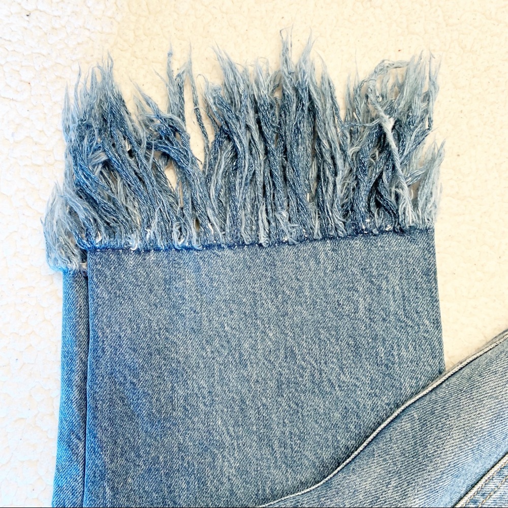 Anthropologie Fringe Petite Jeans - Picture 4 of 6